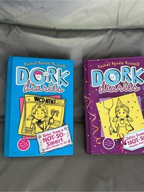 Dork Diaries Hardcover Book - Blue Edition by Rachel Renée Russell